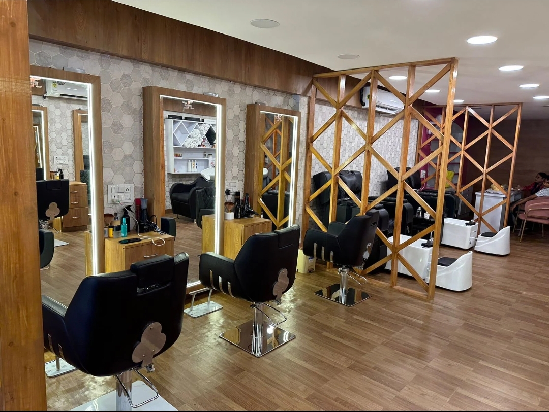 Chairs and mirrors